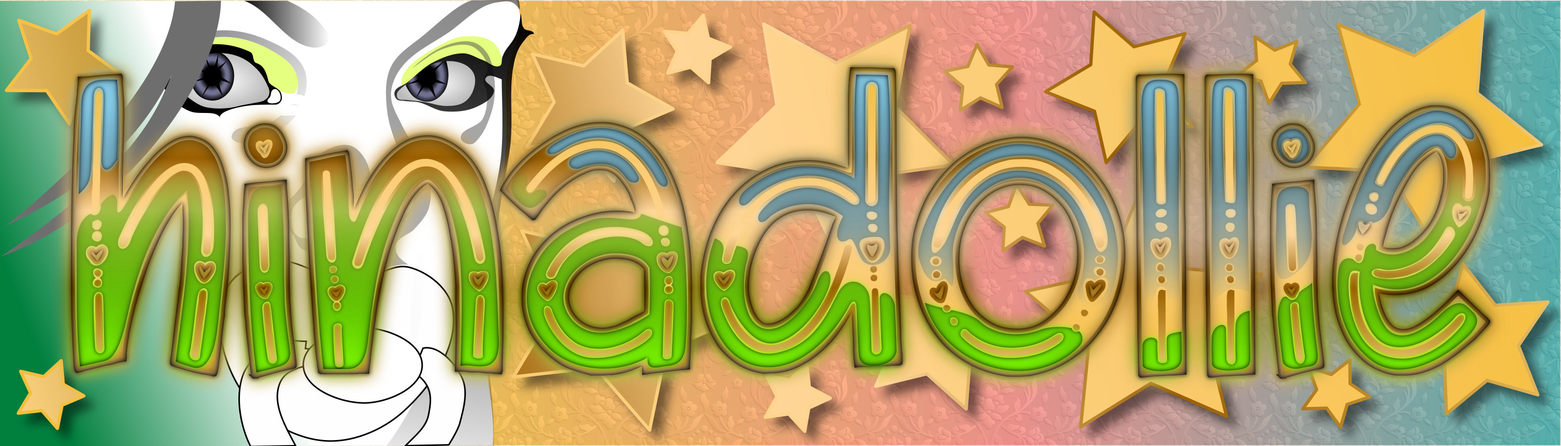 Diaper sticker designed for Hinadollie